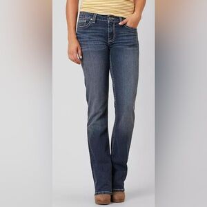 BUCKLE BKE Harper Stretch Bootcut Jean in Dark Wash Size 28 Long